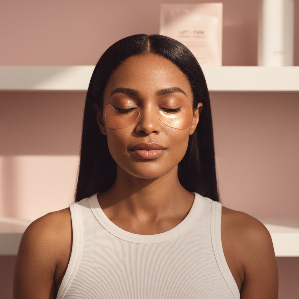 Under-Eye Hydrogel Copper Patches – Pearl & Bow