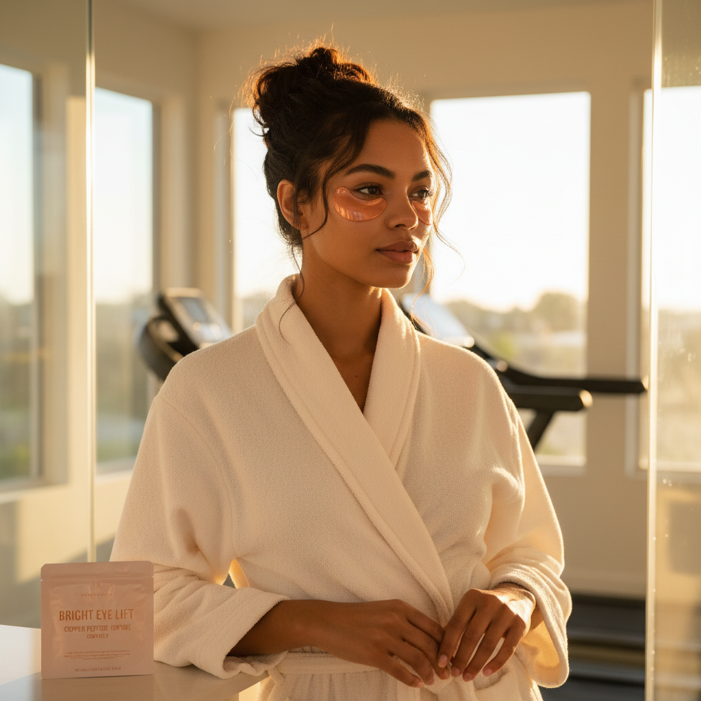 Under-Eye Hydrogel Copper Patches – Rose Shadow