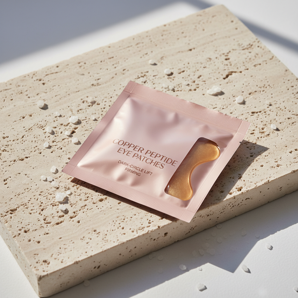 Under-Eye Hydrogel Copper Patches – Travertine Glow