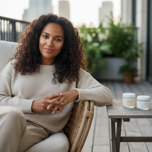 Crow's Feet Corner Patches – Lavender Tide