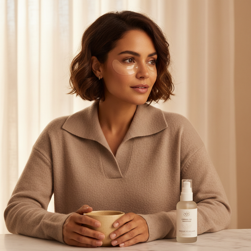 Crow's Feet Corner Patches – Lilac Sand