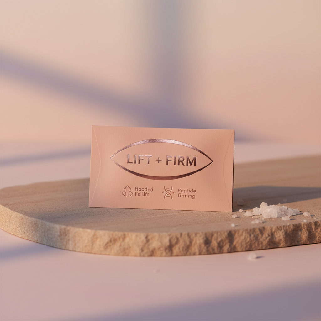 Upper Eyelid Lifting Patches – Rose Salt